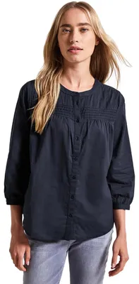 Productafbeelding van Street One katoenen blouse met details