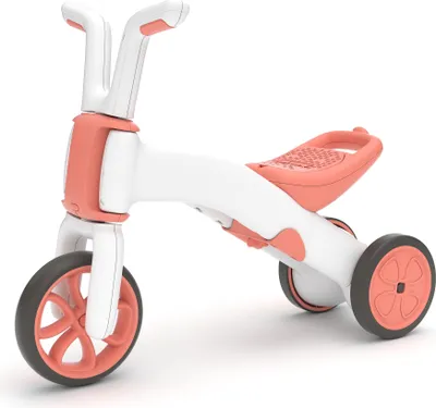 Immagine prodotto di Chillafish Bunzi līdzsvara velosipēds - transformers pašiem mazākajiem 2-in-1, flamingo rozā, no 1 līdz 3 gadiem