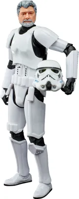 Produktbild von Hasbro Star Wars Black Series Actionfigur 2021 George Lucas (in Stormtrooper Disguise) 15 cm HASF5373