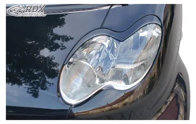 Produktbild von RDX Racedesign Scheinwerferblenden Scheinwerferblende RDSB111 Vorne für SMART FORTWO Coupe (450)
