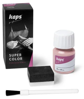 Produktbild von Farbe für Natur- und Kunstleder - Kaps Super Color 25 ml - Rose (124#)