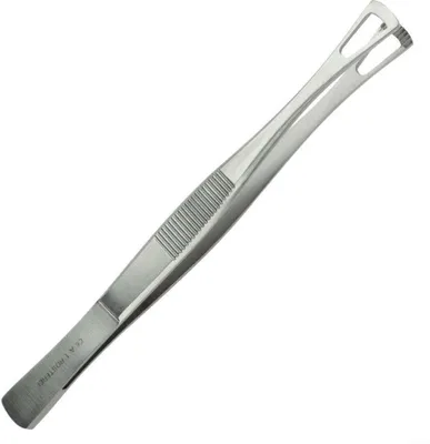 Immagine prodotto di Pinzette (per piercing) - forma triangolare - acciaio inossidabile