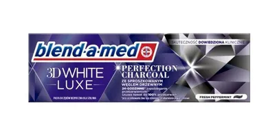Obrázek produktu pro Blend-a-med | Zubní pasta 3D White Luxe - 75 ml - bělící - s aktivním uhlím - ochrana zubů a dásní
