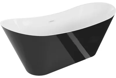 Obrázek produktu pro Mexen Celia volně stojící vana 170 x 75 cm, bílá/černá, bílý přepad - 52331707575-20