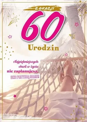 Produktbild von Geburtstagskarte „60“ – Armin Style