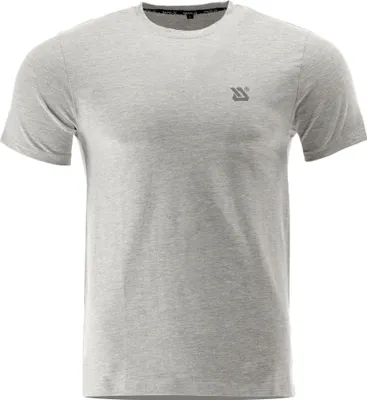 Produktbild von T-shirt mit Elasthan 200g/m²  grau Gr. L