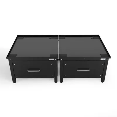 Produktbild von Wasophoogte Waschmaschinen Untergestell mit schublade - waschmaschinen unterschrank - 65x125x42 cm