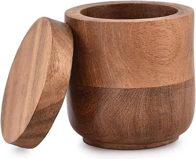 Zdjęcie produktu dla Drewniane pudełka na obrączki ślubne – drewno akacjowe – 76 x 76 x 88 cm – prezent