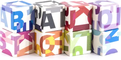 Image de Jouet éducatif Bajo Alphabet multicolore Carton