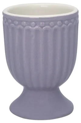 Image de Greengate Coquetier ALICE Violet 6,5 cm Céramique Everyday Vaisselle LAVENDER