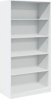 Image de vidaXL Armoire blanche 100x50x200 cm Bois composite