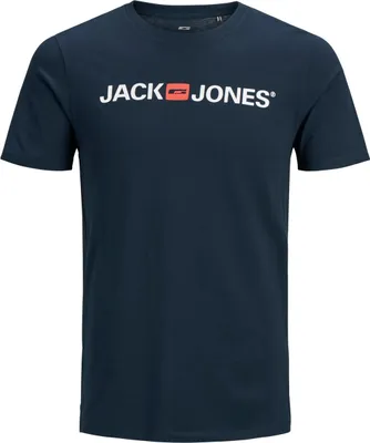 Produktbild von Jack & Jones Herren T-Shirt JJECORP Logo Kurzarm Shirt Plus Size |