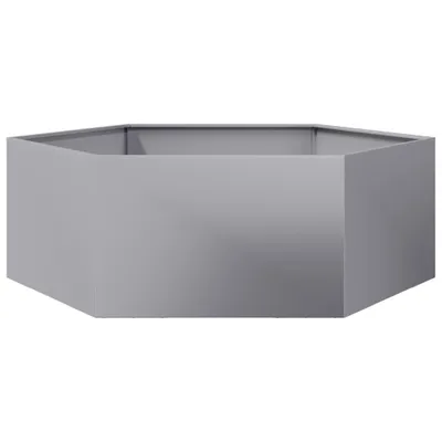 Produktbild von Pflanzkübel Sechseckig 138x120x45 Verzinkter Stahl