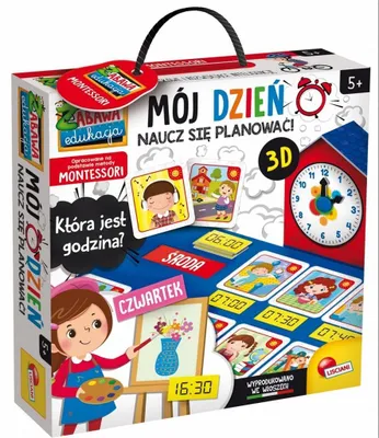 Obrázok produktu pre Montessori – Poznaj Čas 80137