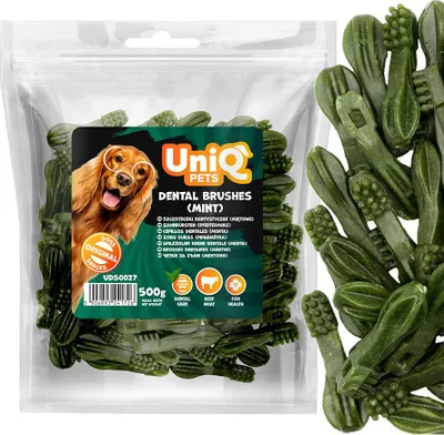 Produktbild von Dental UniQ Pets Mint Zahnbürsten 500g