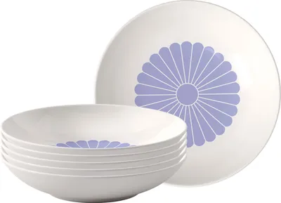 Produktbild von Villeroy & Boch Fleur Bleu Pastaschale ø 24 cm 6er Set