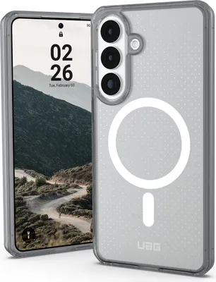 Produktbild von Urban Armor Gear Dot, Cover, Samsung, Galaxy S26+, 17 cm (6.7"), Asche, Transparent