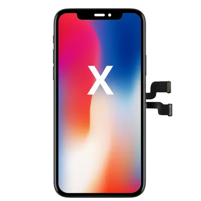 Produktbild von Ersatz-LCD-Bildschirm für iPhone X – Touchscreen-Glas Phonillico®