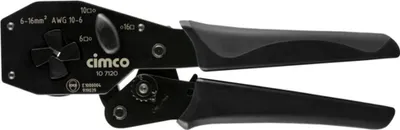 Produktbild von Cimco Crimpzange POWER-CRIMP 107120 comfort f.Aderendhülsen 6/10/16mm²