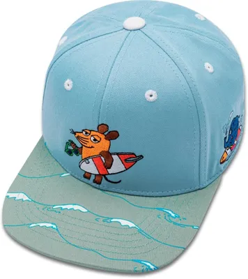 Koaa Snapback Cap Die Maus "Surfer" in blau
