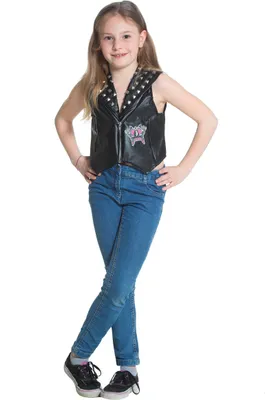 Produktbild von Chica Vampiro Halloween-Kinderkostüm Daisy Weste Lizenzartikel schwarz-pink -