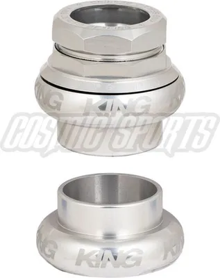 Image de Jeu de direction Chris King Gripnut argent 1'' argent 1