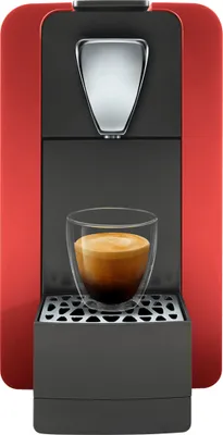 Produktbild von Cremesso Compact One II Glossy Red - Kaffeekapselmaschine für das Schweizer Cremesso System