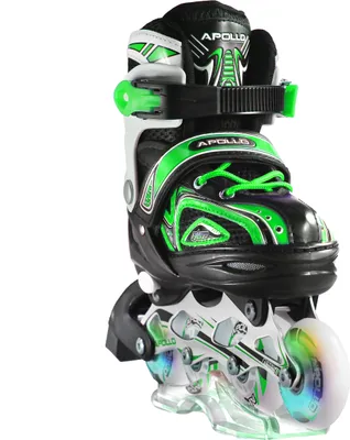 Produktbild von Apollo Inliner Super Blades Gr.M(35-38) schwarz/grün Skates Rollschuhe