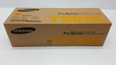 Productafbeelding van Samsung CLT-Y505L, geel, 3500 pagina's, 1 stuk