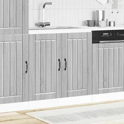 Obrázek produktu pro vidaXL Základní skříňka pod umyvadlo Lucca Grey Sonoma materiál na bázi dřeva