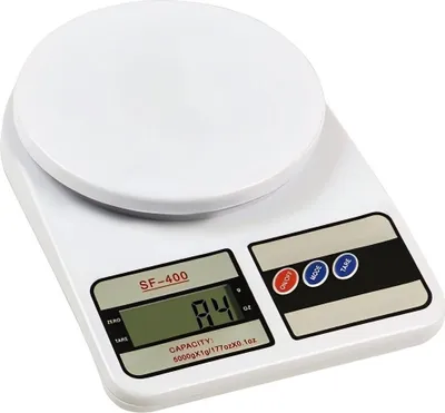 Obrázek produktu pro Ruhhy 3464 Kuchyňská váha 10 Kg/1 g bílá