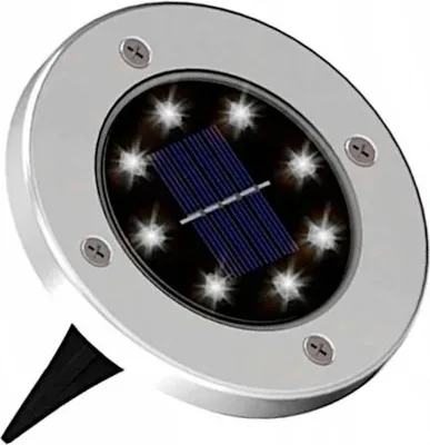 Zdjęcie produktu dla Lampka gruntowa solarna Disk light