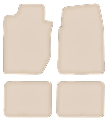Image de Tapis de sol en moquette pour Dodge Durango I 1997-2003 (SUV) – jeu 4 pièces, beiges, sur mesure – Wielganizator FORTUNA