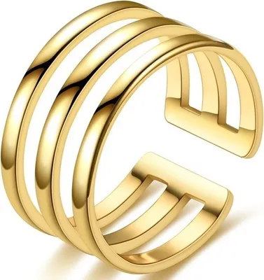 Produktbild von Eleganter Golden Ring TX-17262 für Damen KP17262