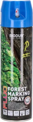 Produktbild von Biodur | Sprühlack - Blau - 500ml, Sprühfarbe, Fluoreszierend - Forstmarkierungsspray, Bergwerken, Topographie, für Holz