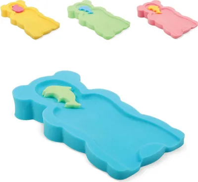 Image de Lorelli Baby Tapis de bain Maxi, éponge, mousse PU, divers motifs bleu