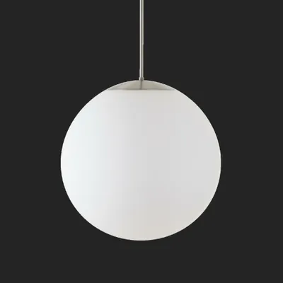Produktbild von OSMONT ADR72059 ADRIA P4 HP Hängeleuchte aus Edelstahl gebürstet / weiß IP40 3000 K 58W LED Notbeleuchtung kombiniert 3 h