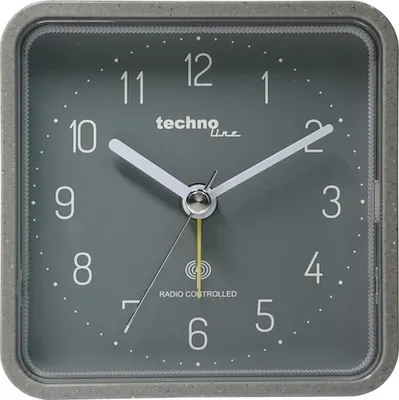 Produktbild von Technoline WT 775, Mechanischer Wecker, Quadratisch, Grün, Schwarz, Analog, AA Mignon (LR06), 91 mm