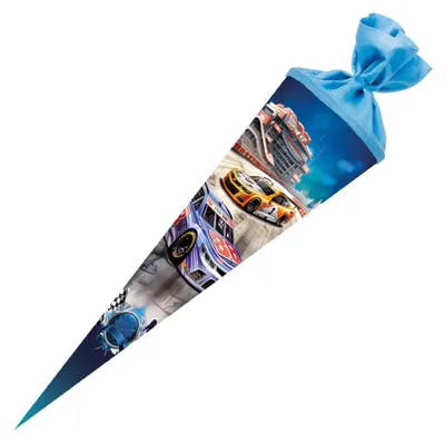Produktbild von Nestler Schultüte High Speed 70cm mit Filzverschluss