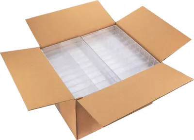 Produktbild von 12x Sortimentskasten (L xBxH) 355 x 210 x 40  Kunststof transparent Sortierbox