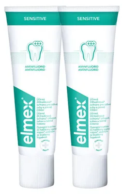 Produktbild von Elmex Sensitive Zahnpasta Duopack 2 x 75 ml