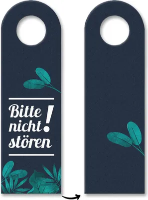 Produktbild von 10x Bitte nicht stören! Türhänger Türanhänger Türschild Schild an der Türklinke