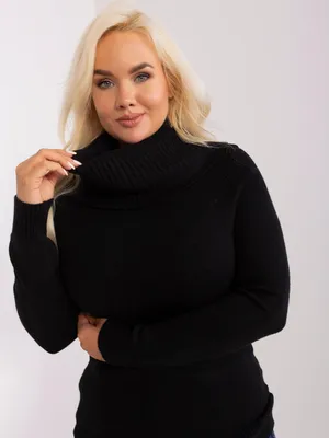 Produktbild von P-M Klassischer Pullover für Frauen Ngu schwarz M/L