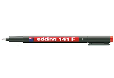 Zdjęcie produktu dla Edding 4-141002, Czerwony, Ekstra cienki, Czarny, Okrągły, 0,6 mm, Niemcy