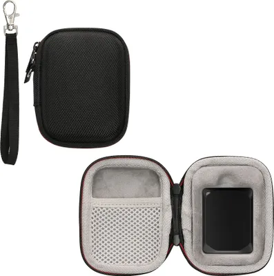 Produktbild von kwmobile Hülle kompatibel mit Crucial X10 Pro SSD / Crucial X9 Pro SSD SSD Festplatte - Case Tasche für portable SSD - Tragetasche mit Schlaufe -