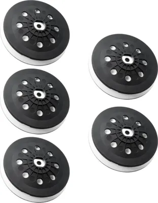 Produktbild von 5x Trade-Shop Schleifteller Stützteller Haftteller 125mm für Festool ETS EC 125, LEX 125 Exzenterschleifer ersetzt ST-STF-LEX 125/90/8-M8 W-HT, 492286