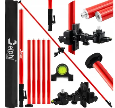 Produktbild von Laser-Expansionsstange 420 cm, Expansionsstativsäule, Wasserwaage