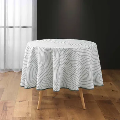 Immagine prodotto di Tovaglia rotonda in poliestere con stampa LINEA, Ø 180 cm
