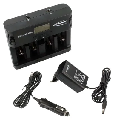 Imagen del producto de ANSMANN 1001-0018 Powerline 5 Pro Akku-Ladegerät