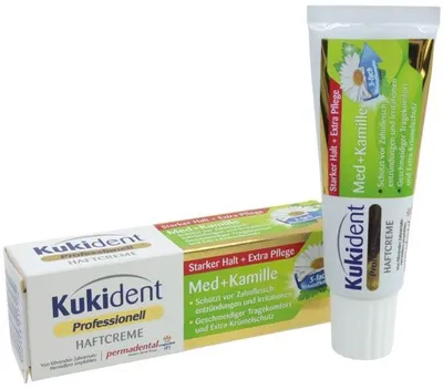Image de Kukident Haftcreme Med+Kamille